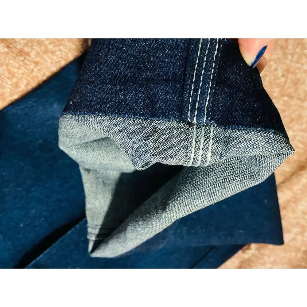 Vtg 80s Mens Jeans Jordan Denim Dark Wash Baggy Graphic Skater 40